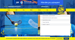Desktop Screenshot of florbalpe.cz